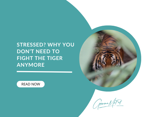 Stressed? Why you don’t need to fight the tiger anymore